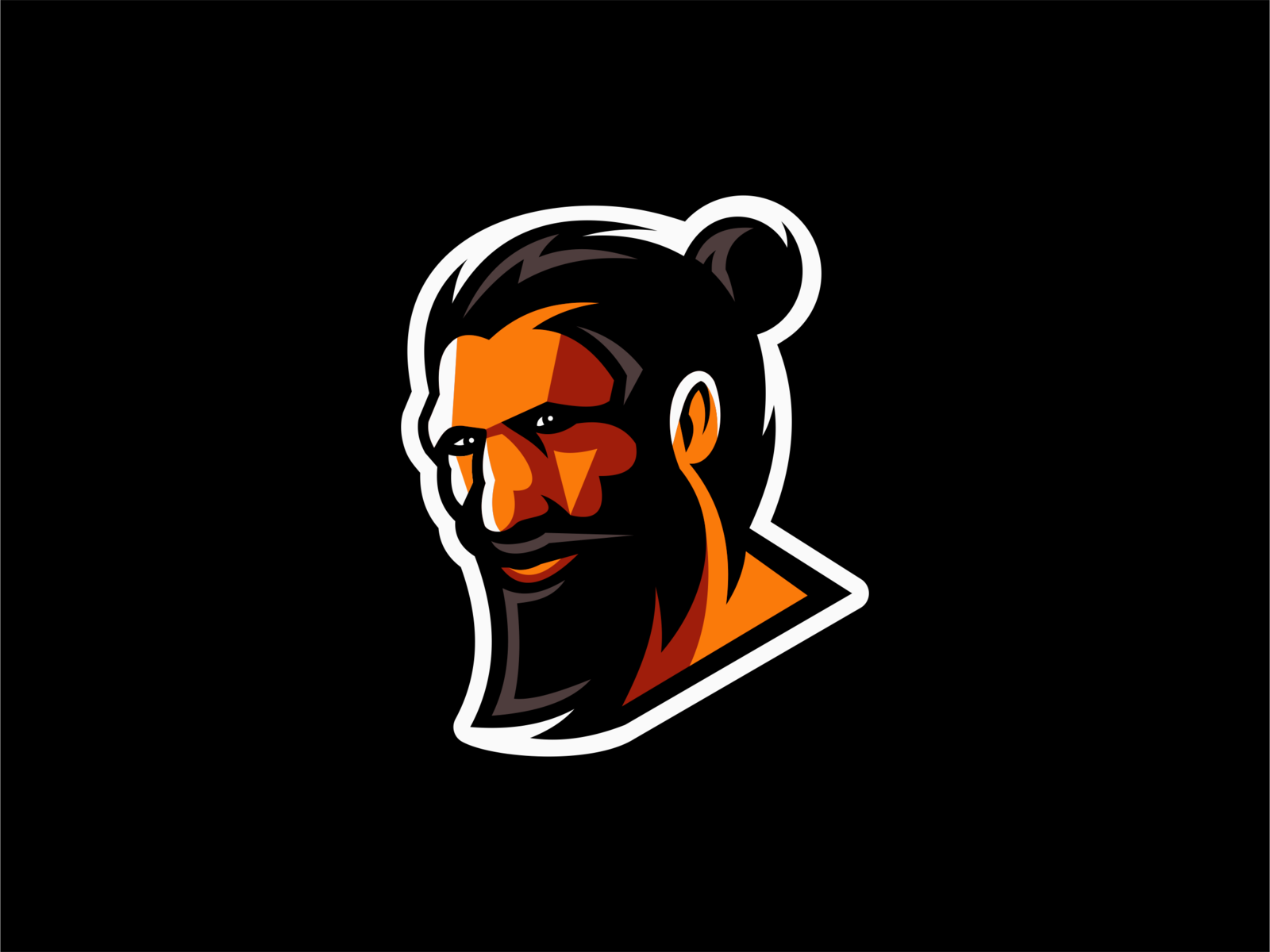 Modern Neanderthal Logo for Sale by UNOM design on Dribbble