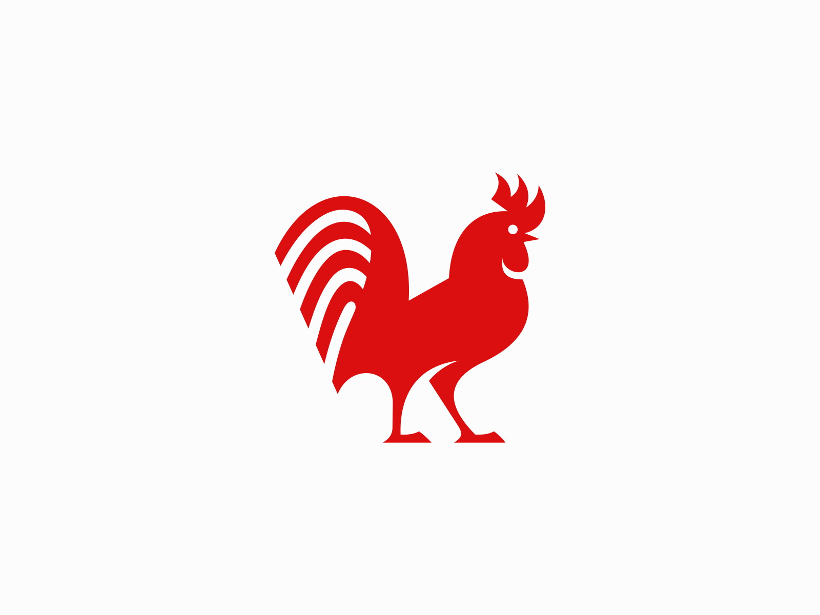 Rooster Logo for Sale by UNOM design on Dribbble