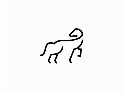 Minimalist Horse Logo