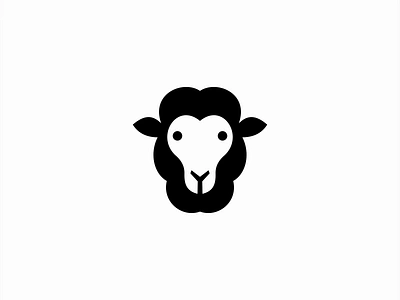 Sheep Head Logo animal branding christianity cute design farm icon illustration lamb logo mark mascot minimalist modern premium religion sacrifice sheep vector wool