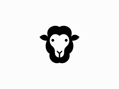 Sheep Head Logo animal branding christianity cute design farm icon illustration lamb logo mark mascot minimalist modern premium religion sacrifice sheep vector wool