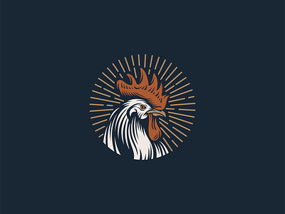Vintage Rooster Logo for Sale