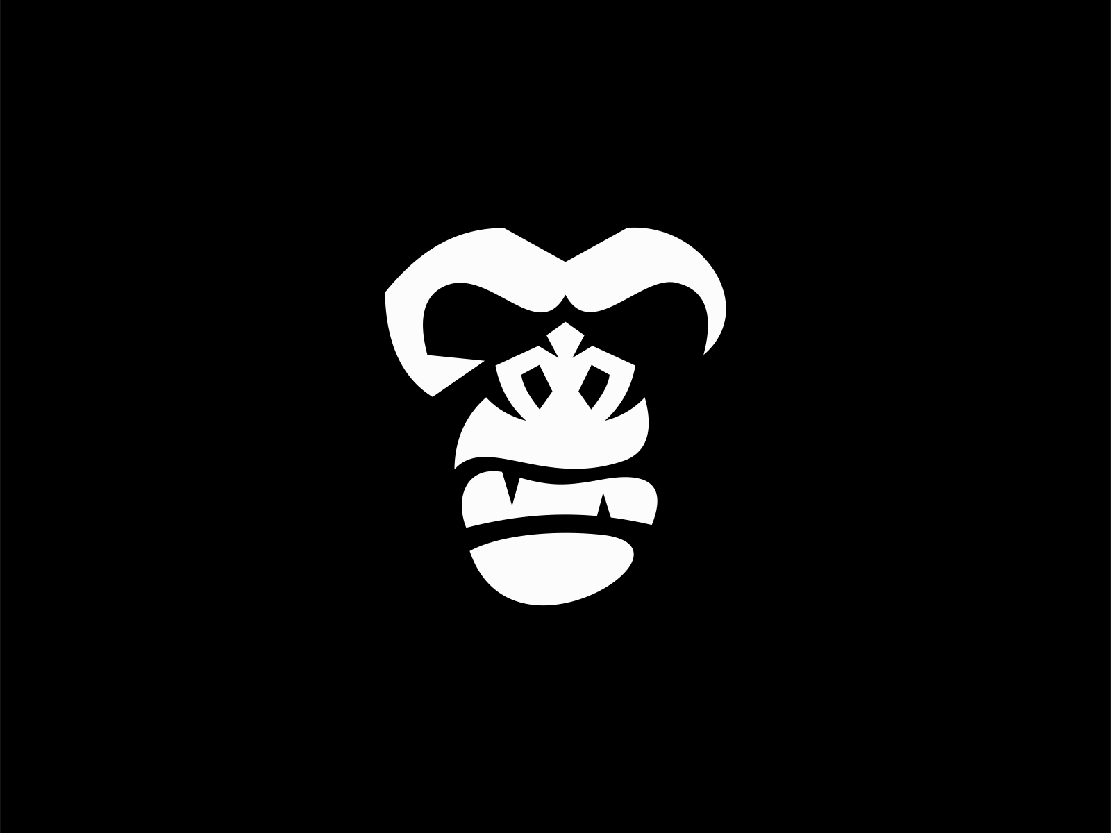 Gorilla Logo for Sale by UNOM design on Dribbble