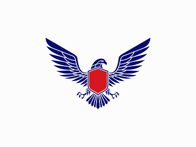 Eagle With Shield Logo for Sale