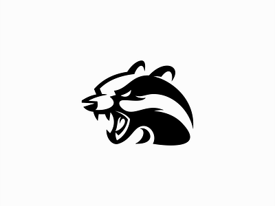 Angry Badger Logo for Sale