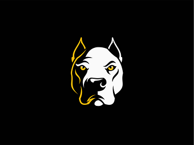 Pitbull branding crossfit dog logo mark pitbull training