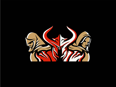 Warriors branding design fitness logo self defence warriors