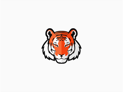 Tiger animal branding design logo tiger vector