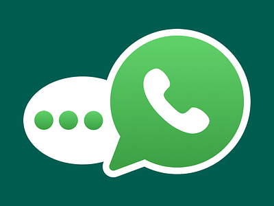 WhatsApp Mac Icon green icon mac media messenger social whatsapp