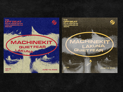 Machinekit Flyer Design band flyer flyer design gig graphic design graphic designer music punk show typography