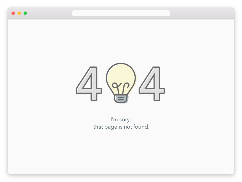 Daily UI 008 | 404page
