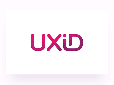 UXID Logo branding logo