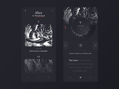 Audiobook App Concept