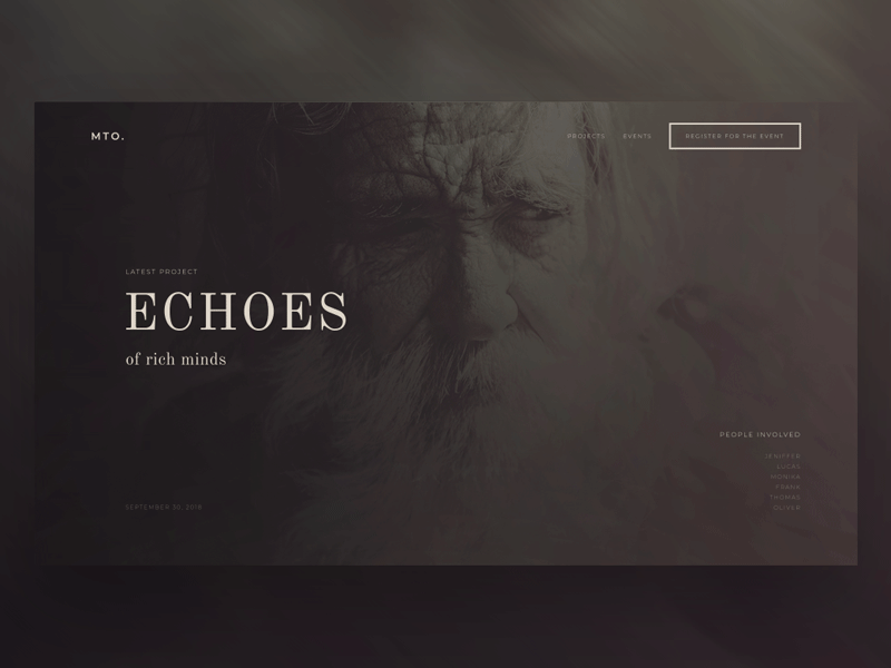 Echoes Preview dark echoes event mind old people page