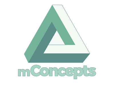 mConcepts creativity design logo typography vector