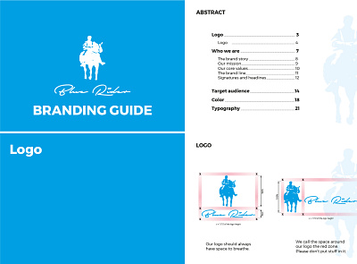 Bluerider branding 2020 branding creativity design guides logo typography vector