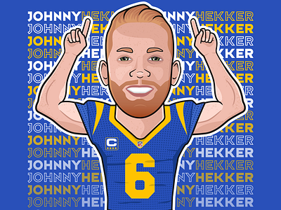 Johnny Hekker designs, themes, templates and downloadable graphic