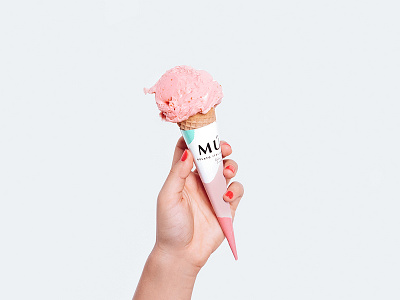 Mú Gelato Italiano branding identity packaging