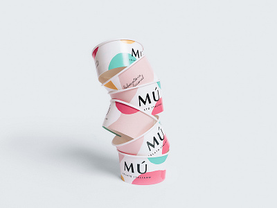 Mú Gelato Italiano branding identity packaging