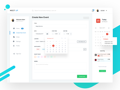 Events Dashboard!