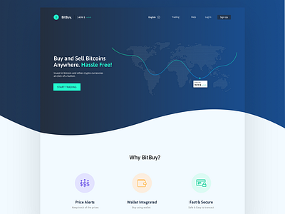 Bitbuy - Cryptocurrency Landing Page bitcoin coins cryptocurrency landing page online payment trading