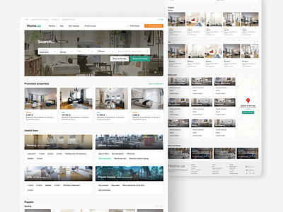 Real Estate Property Home  Page Concept