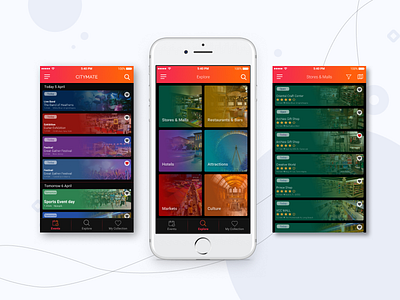 Citymate Traveler mobile application adobe photoshop figma illustrator sketch traveler application ui ux