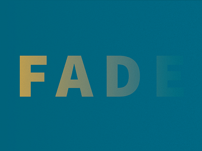 Fade brand fade forc green icon idea lettering logo minimal yellow