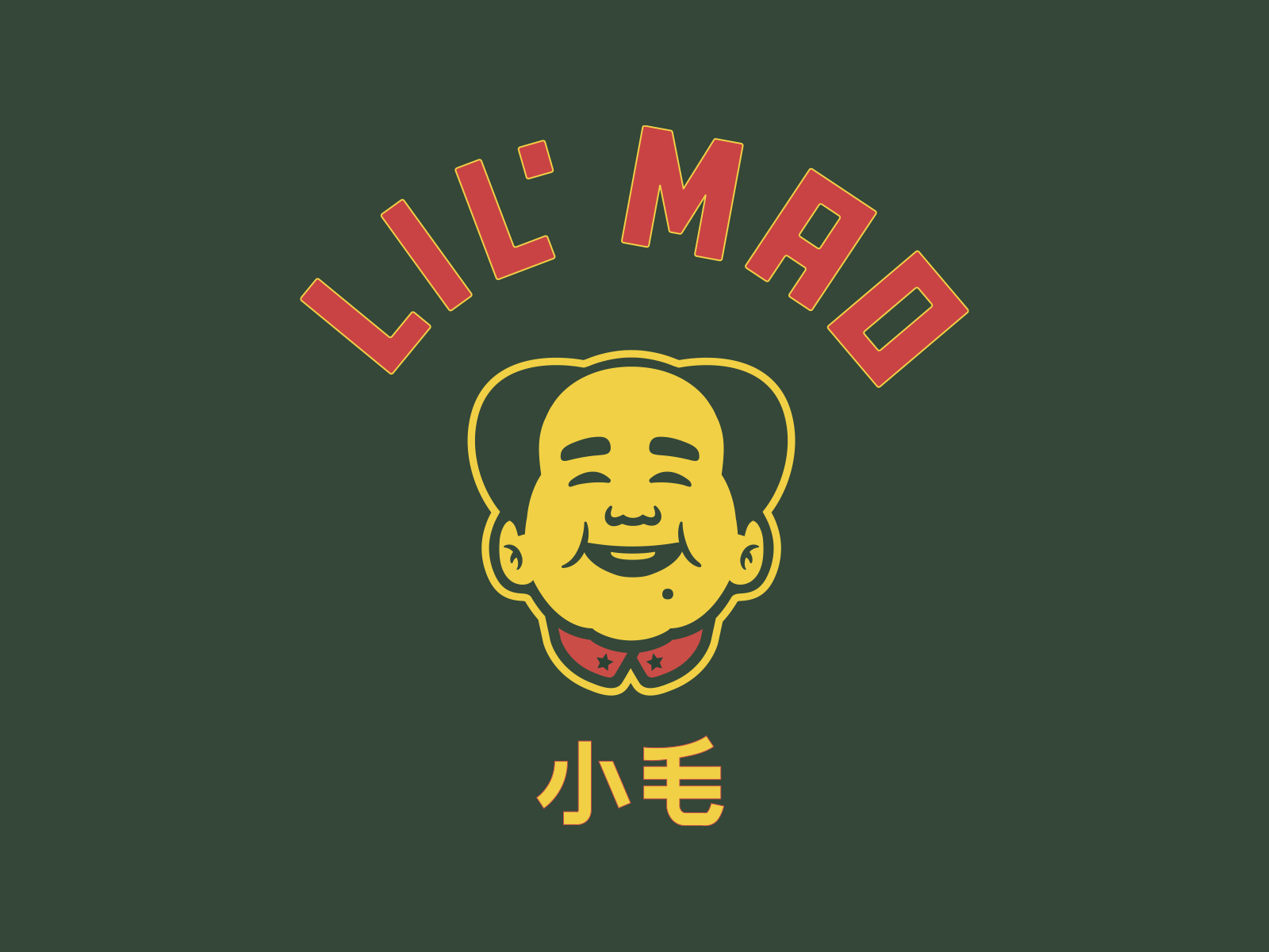 Lil' Mao Logo by Marko Gole on Dribbble