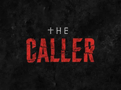 The Caller horror logo movie trash horror