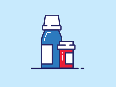 Medicine Icons health icon icon design illustration medicine pharmacy pill bottle