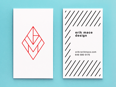 Fresh New Cards branding business cards design identity monogram stationery