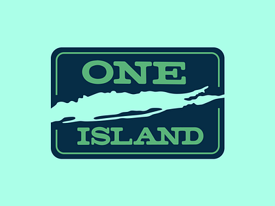 One Island Logo Alternate charity identity logo long island