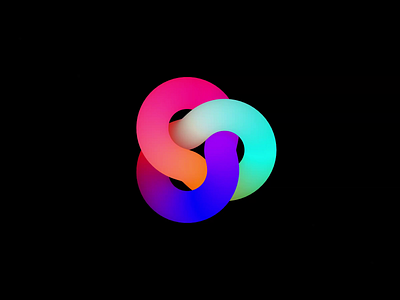 Abstract Colorful Shape 3d 3d animation animated animation colorful colors design gradient shape ui