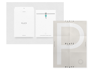 Platz Arq+Dsñ — Branding architecture brand branding brava envelope platz poster stationery