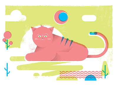 Cat! cat illustration illustrator ilustracion