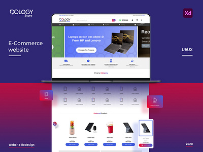 Nology store E-commerce website