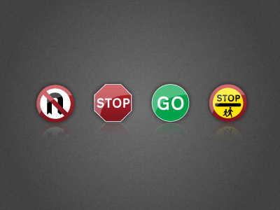 UK Road Sign Icons