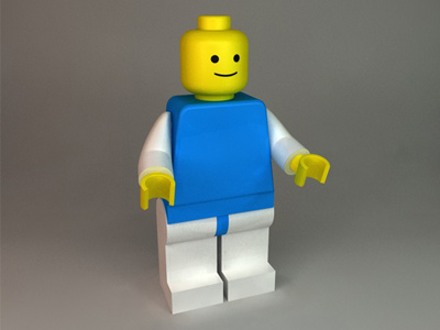 3D Lego Man