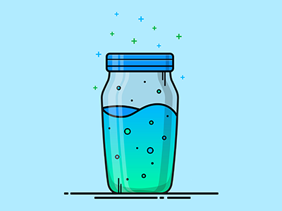 Fortnite Slurp Juice Vector Illustration bottle drink fortnite illustration illustrator lineart vector
