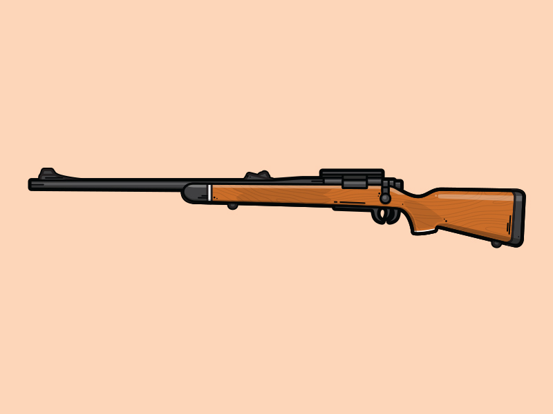 Model 700 Sniper Rifle by Christine Wilde on Dribbble