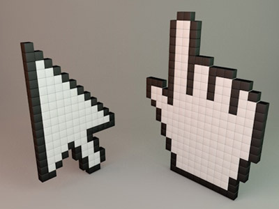 3D Pixel Cursors
