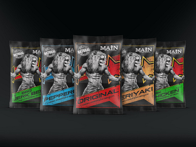 Packaging/Label Design for High Protein Snack Brand