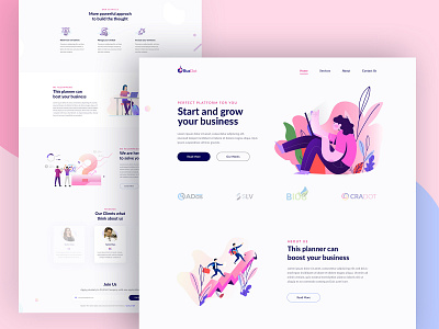 DotBiz Business landing page