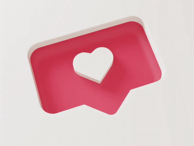Looping Heart S2 3d animation artdirection blender eevee fun heart illustration improve learn loop pink skills