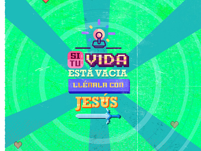 Vida Llena Con Jesús arcade doodleart steven universe typogaphy videogames