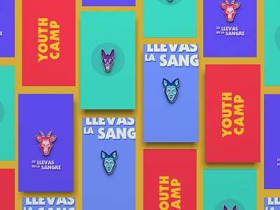 Enamel Pins - Lo llevas en la sangre christian design christianity doodle doodleart illustration mexican type typography vector wolf youth