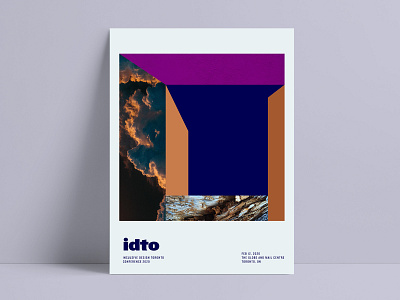 Poster Design for IDTO Conference branding conference illustration poster poster art poster design print print design