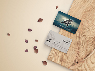 Aletheia Films Business Card Design