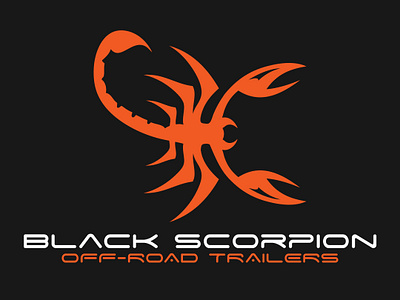 Mikele Logo Black Scorpion branding branding agency branding design branding design agency logo logo design logo designers scorpion trailer